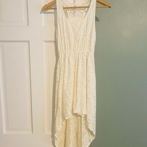 Cream Xhilaration Hi-Lo Dress